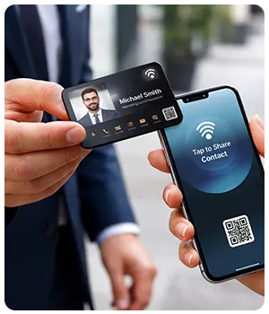 One-tap contact sharing