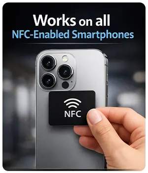 Works on all NFC-enabled Smartphones